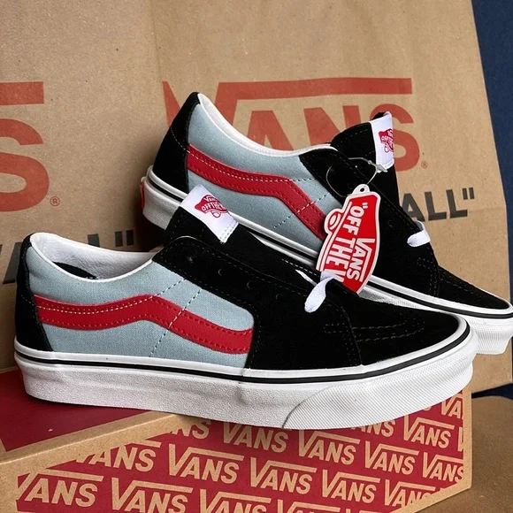 Vans Sk8-Low 2-Tone Black/Winter Sky WMNS - Picture 6 of 16